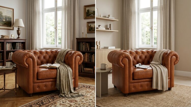 fotoliu chesterfield pentru ce stiluri de living functioneaza legenda casei