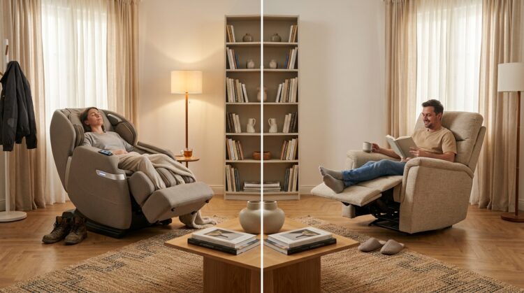 fotoliu masaj vs relaxare cand este suficient legenda casei