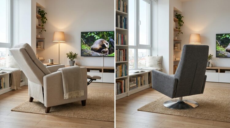 fotoliu rabatabil vs rotativ ce rezolva fiecare mecanism legenda casei