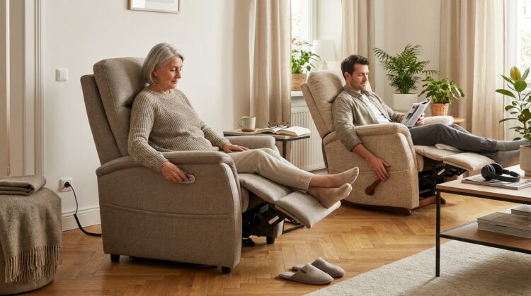 fotoliu recliner electric vs manual recomandarea noastra legenda casei