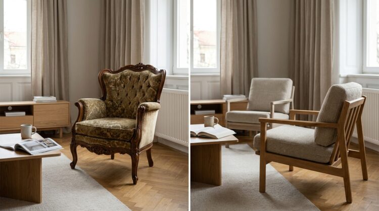 fotoliu stil clasic vs modern greseala frecventa la alegere legenda casei