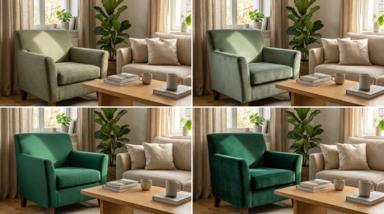 fotoliu verde salvie vs smarald materialul potrivit fiecarei nuante legenda casei