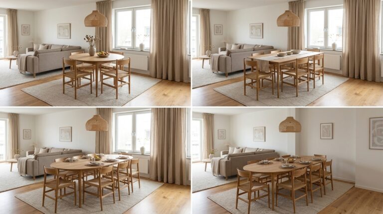 ghid dimensiuni masa bucatarie living dining ovala rotunda dreptunghiulara legenda casei