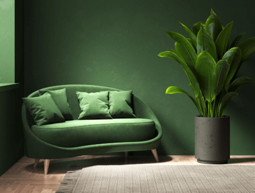idei amenajare design sufragerie living asortare mobila pereti