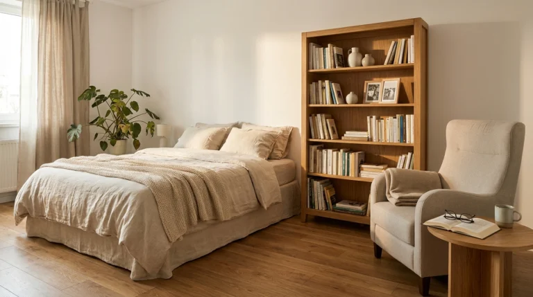 biblioteca dormitor ghid alegere legenda casei