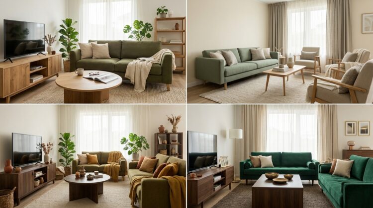 living verde asortare culori legenda casei