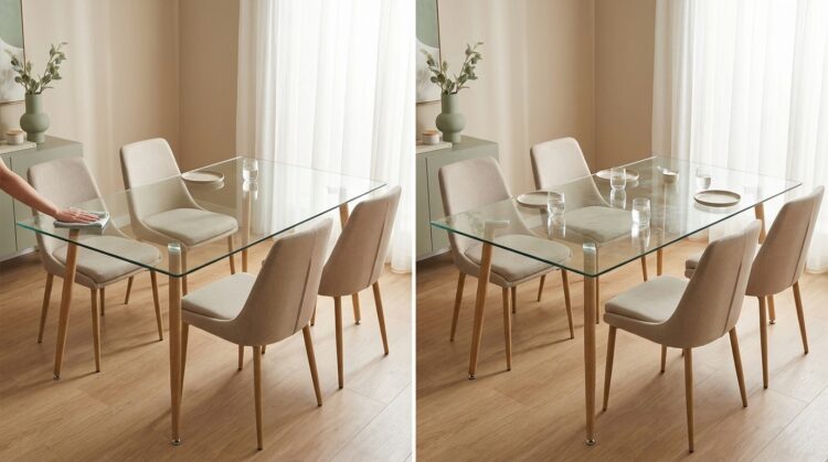 masa dining sticla intretinere si utilizare zilnica legenda casei