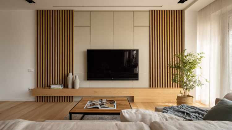 panouri decorative living perete tv vs accent legenda casei