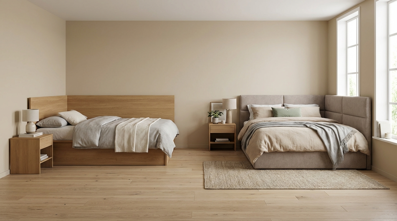 Pat pe colt tapitat vs pal – Estetica si integrare