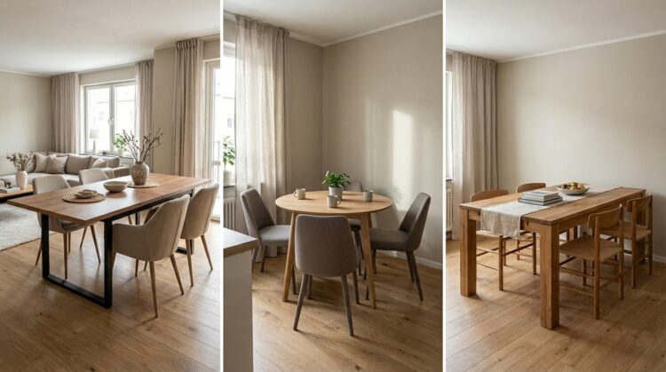 recomandari masa bucatarie living dining legenda casei