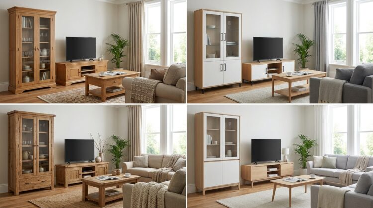 stil vitrina living modern clasic rustic scandinav legenda casei