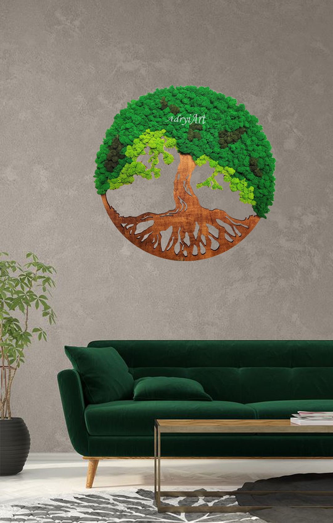 tablouri licheni copacul vietii decor interior legenda casei