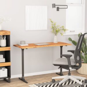 vidaXL Blat de birou 110x50x2,5 cm dreptunghiular lemn masiv de acacia