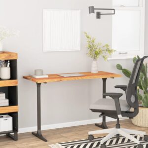 vidaXL Blat de birou 110x60x2,5 cm dreptunghiular lemn masiv de acacia