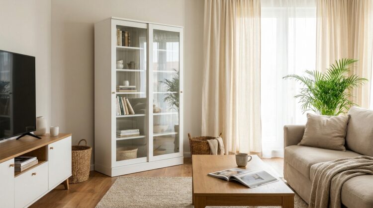 vitrina alba living ghid alegere legenda casei