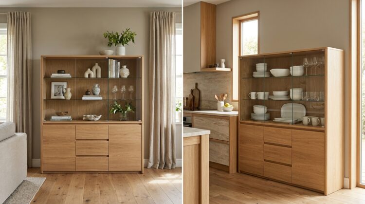 vitrina living vs vitrina bucatarie legenda casei